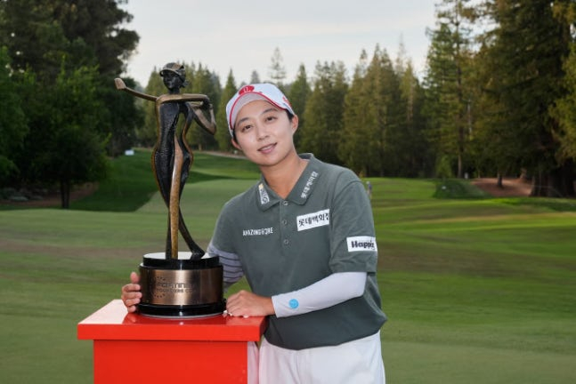 女子排名：金孝周韩巡夺冠名列第三 河本结列50位